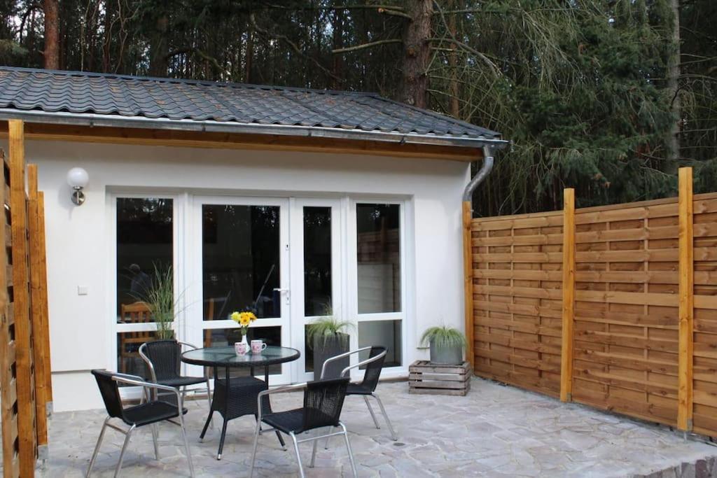 Haus Wilma Gruene Idylle Im Wald Direkt Am See Wendisch Rietz Buitenkant foto