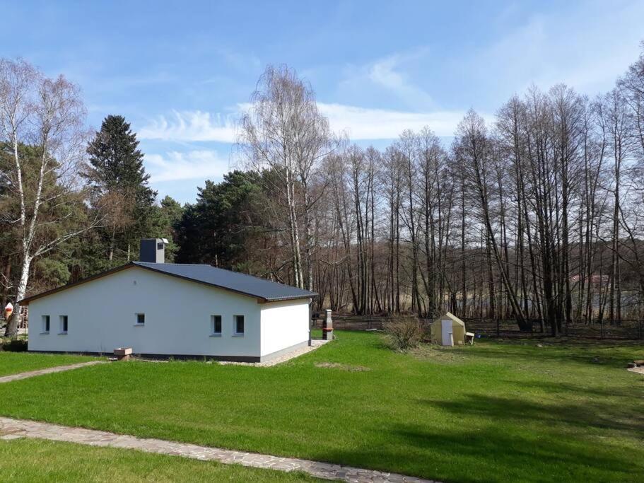 Haus Wilma Gruene Idylle Im Wald Direkt Am See Wendisch Rietz Buitenkant foto